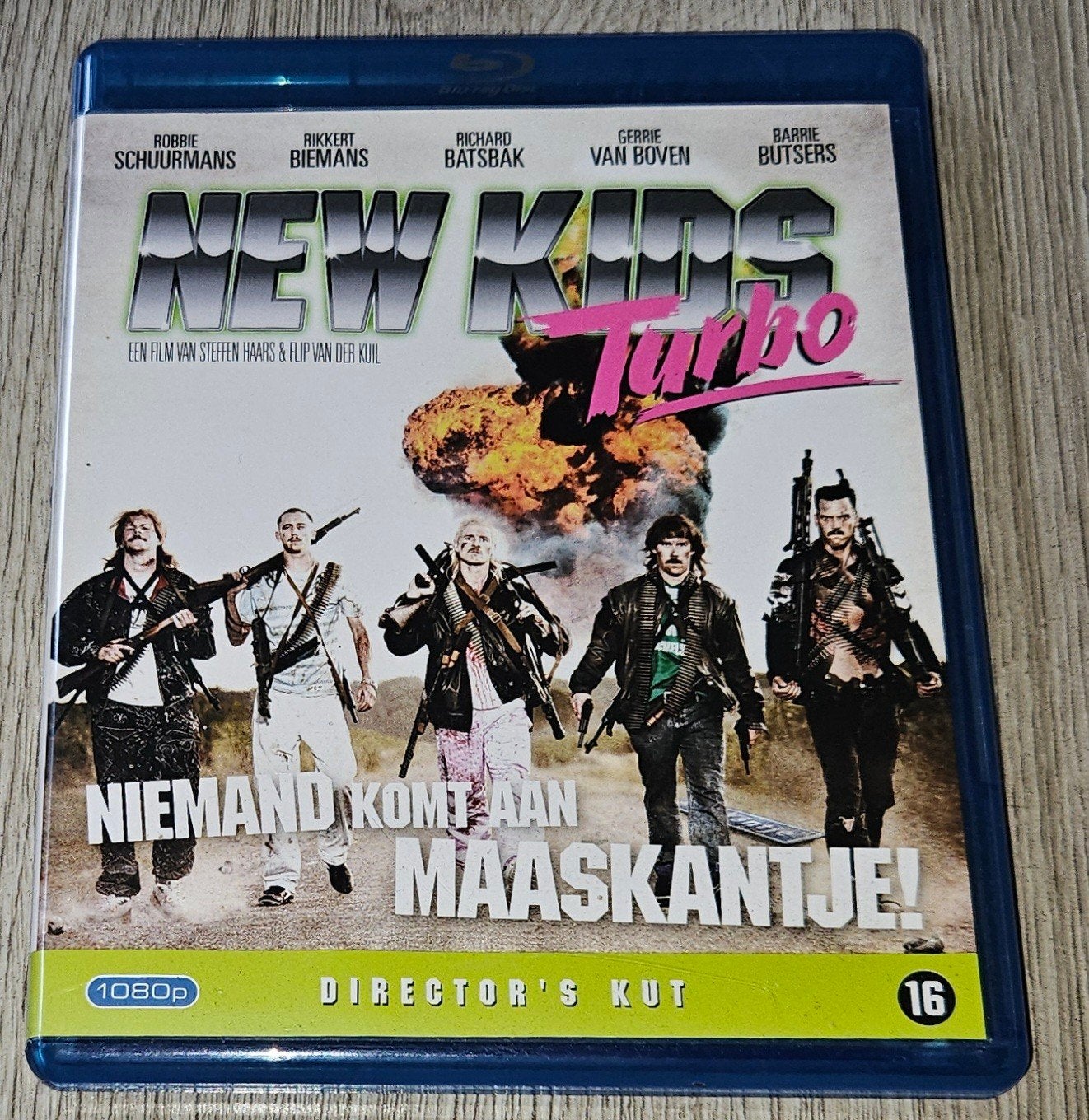 New Kids Turbo Blu-ray - Actie/Komedie uit Maaskantje, Vanaf 16 jaar, Nederlands, Zo goed als nieuw, Ophalen of Verzenden