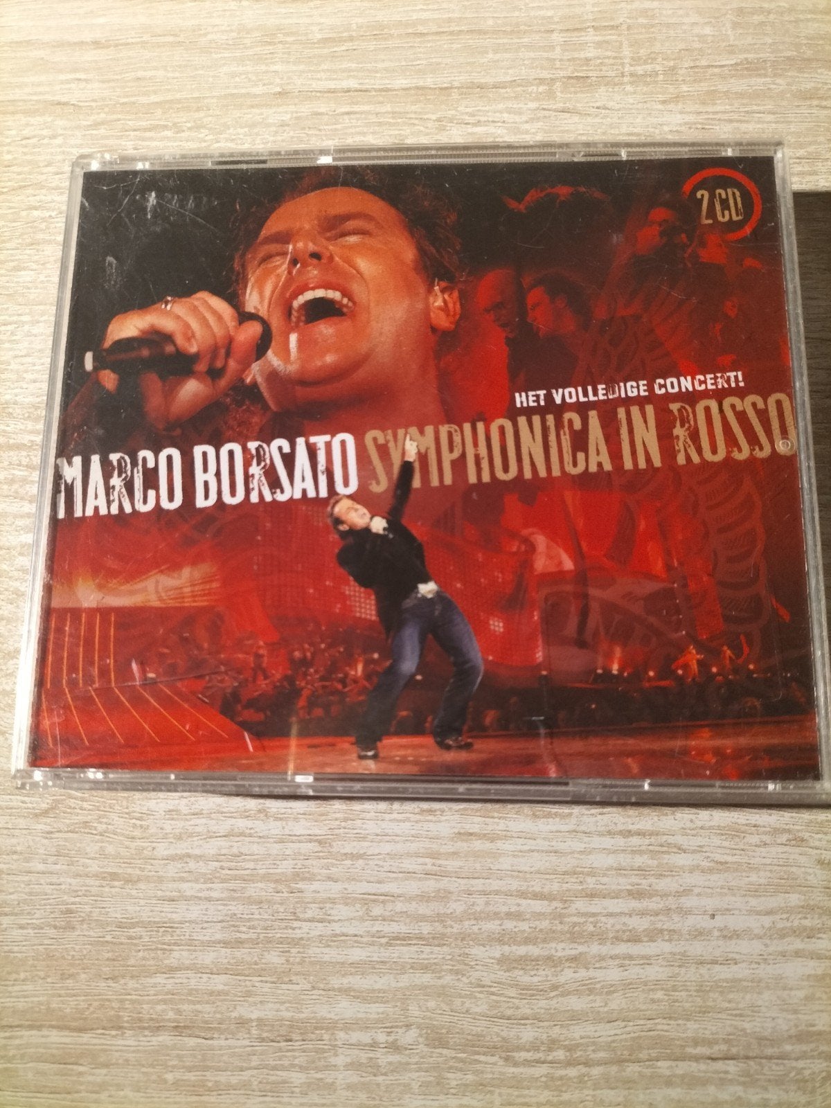 Marco Borsato - symphonica in rosso 2 cd box, Ophalen of Verzenden