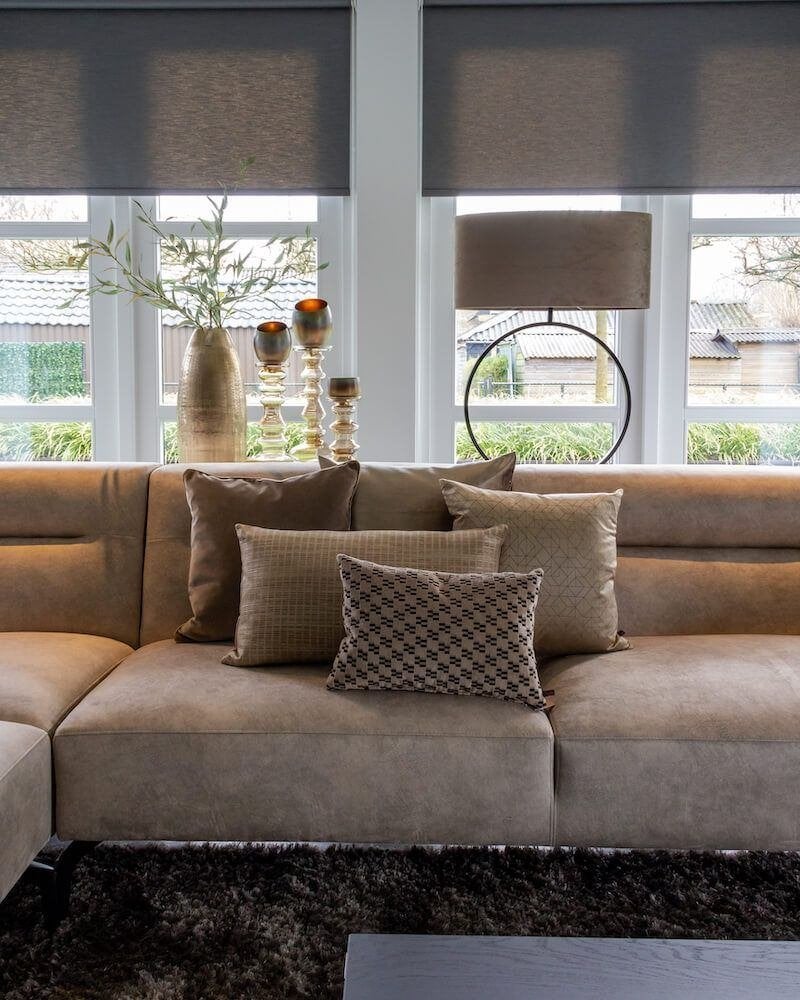 Luxe design Light & Living Lampvoet 50x15x64 LIVA mat zwart, Met schakelaar, Nieuw, Sfeerlamp, Zwart