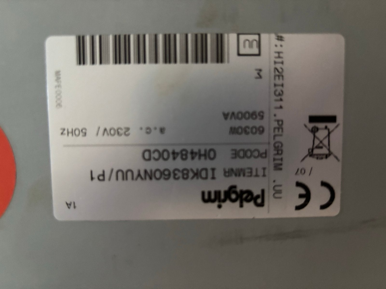Pelgrim Inductie Kookplaat IDK8360, Witgoed en Apparatuur, Kookplaten, Gebruikt, Inbouw, Inductie, 4 kookzones, Ophalen