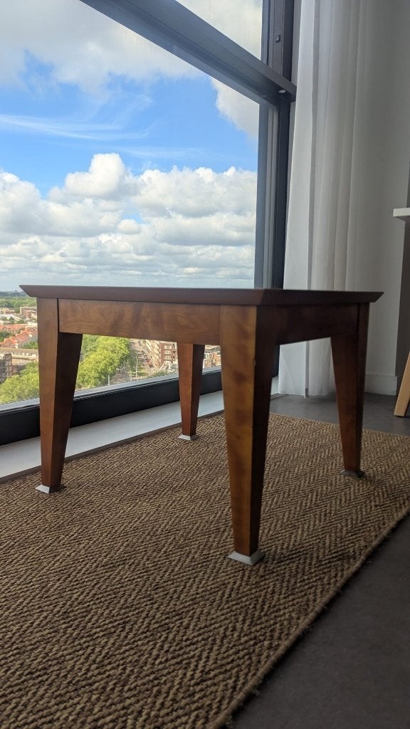Houten Bijzettafel Vintage Stijl (Wooden coffee table), Huis en Inrichting, Tafels | Bijzettafels, Mid Century Modern, Vintage