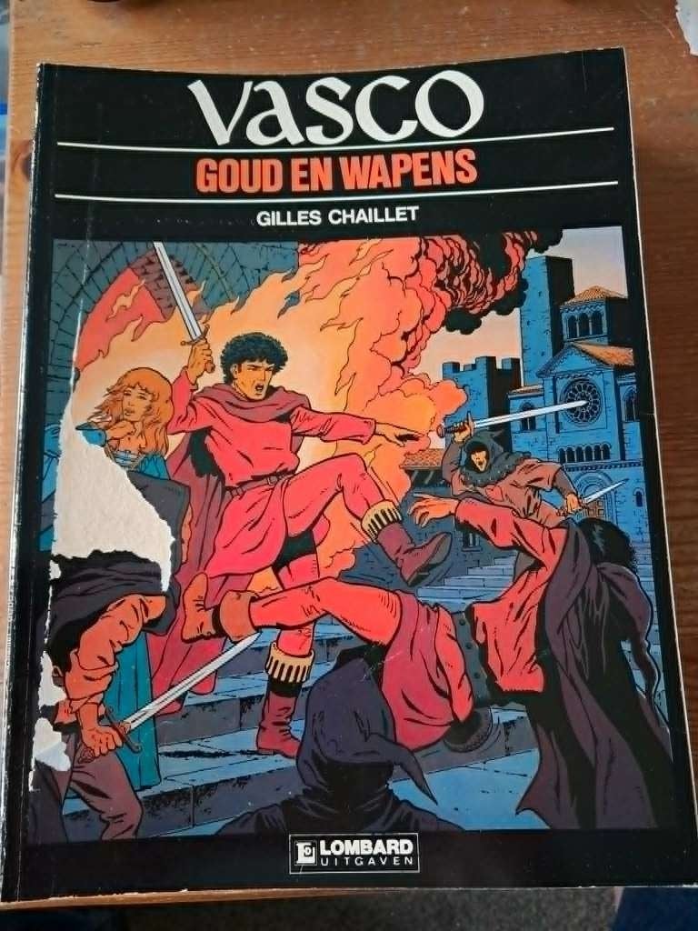 Vasco strips, Meerdere stripboeken, Ophalen, Gelezen, Gilles Chaillet