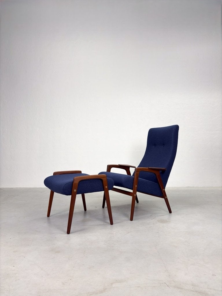 Pastoe 'Ruster' Fauteuil van Yngve Ekström, Huis en Inrichting, Fauteuils, Ophalen, 75 tot 100 cm, Mid-century, Scandinavisch, Deens, Dutch design, Vintage