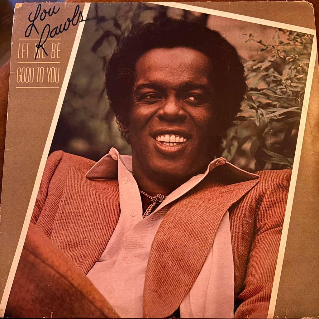 Lou Rawls - Let Me Be Good To You LP 1979, Gebruikt, Originele persing, Ophalen of Verzenden, 1970 - 1979