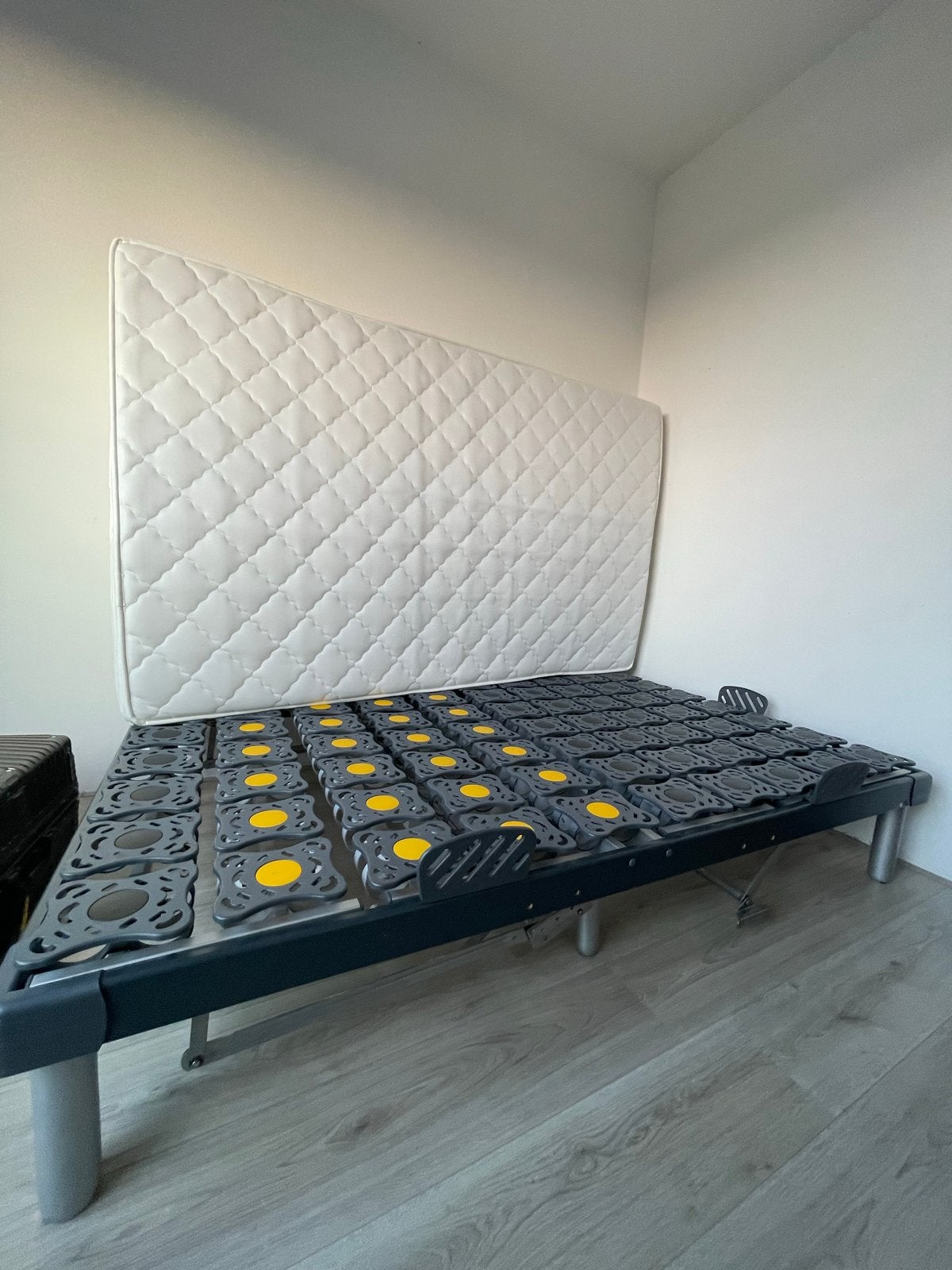 WEG=WEG Auping bedbodem met matras 120x200 cm, Ophalen, Gebruikt, Eenpersoons, 120 cm