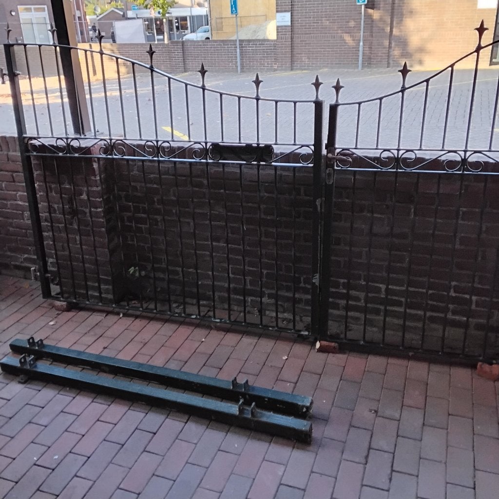 tuinhek tuinpoort, Tuin en Terras, Ophalen, Gebruikt, IJzer, Tuinhek