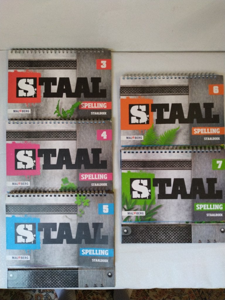 Staal Versie 1 - Spellingboek - Groep  3, 4, 5, 6, 7, Boeken, Ophalen of Verzenden, Zo goed als nieuw, Overige niveaus, Nederlands