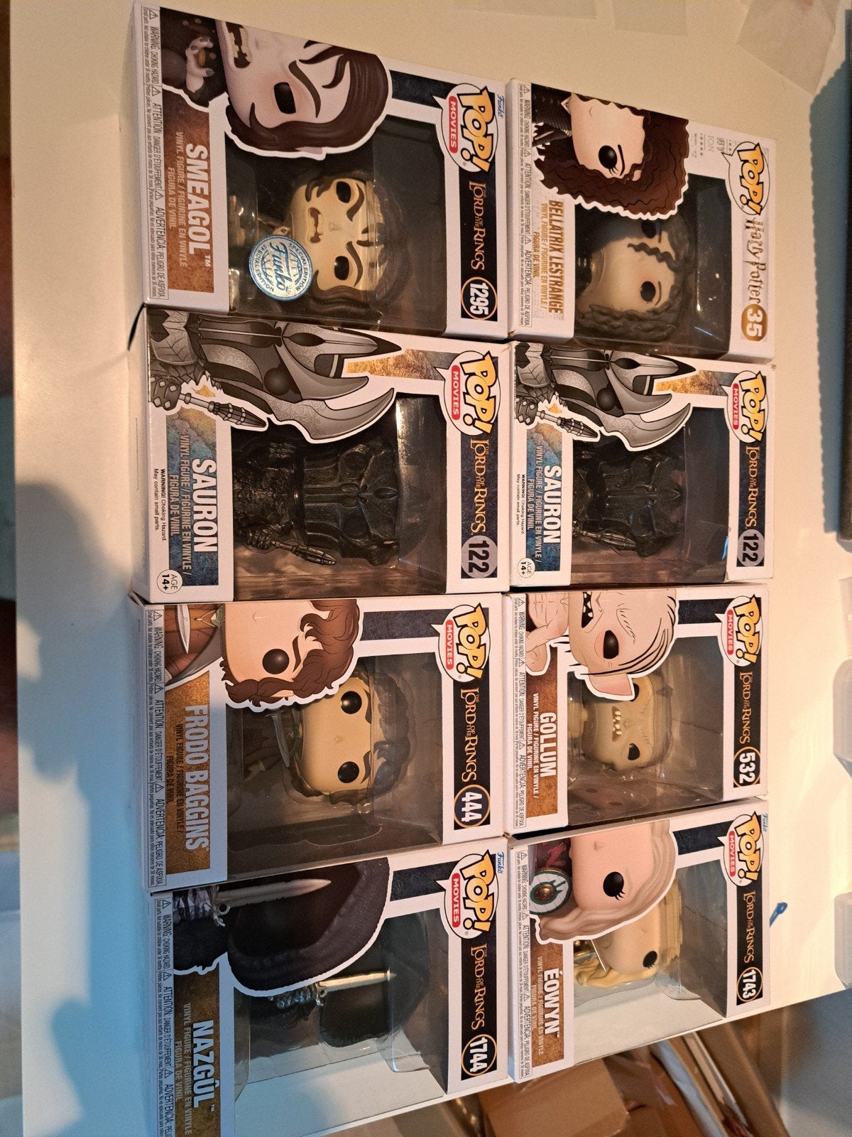 Funko pops lord of the rings lotr harry potter, Ophalen of Verzenden, Zo goed als nieuw