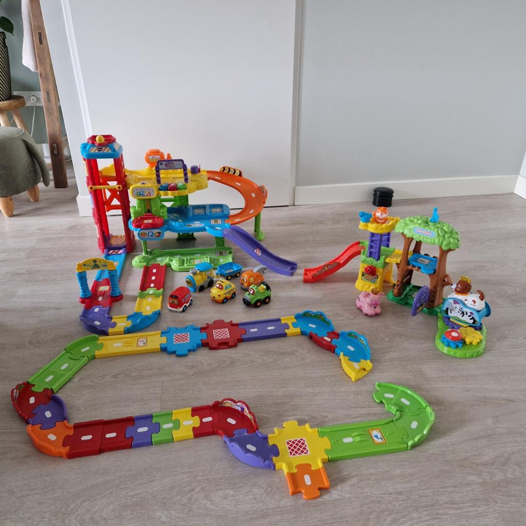 VTech Toet Toet Auto's en Zoef Zoef Dieren Speelset, Ophalen, Gebruikt, 6 maanden tot 2 jaar