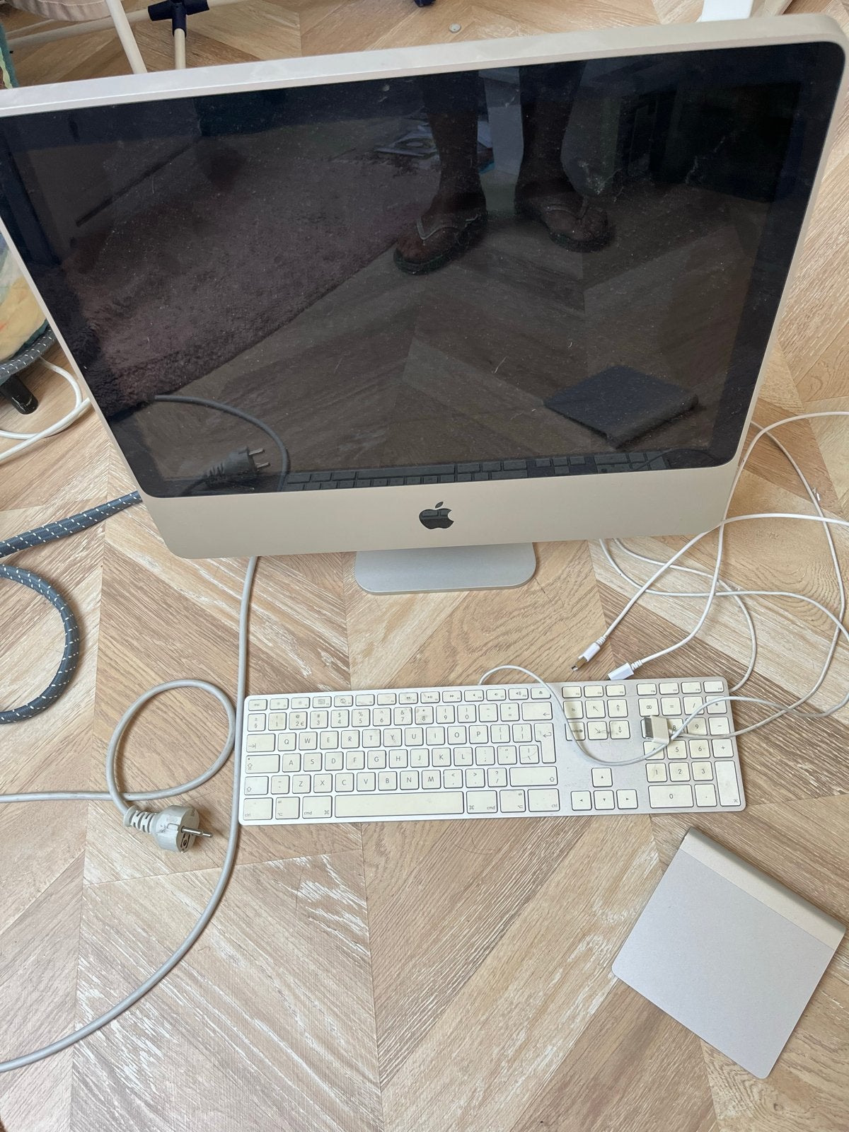 Apple iMac monitor toetsenbord, Computers en Software, Apple Desktops, Ophalen, Gebruikt, IMac, Onbekend