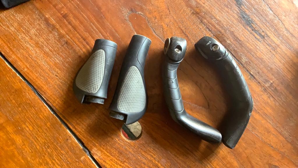 Ergonomische fiets-handvaten, Ophalen of Verzenden, Gebruikt, Minder dan 10 versnellingen, Overige merken