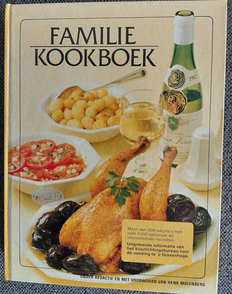 Familie Kookboek, Ophalen, Zo goed als nieuw, Overige gebieden