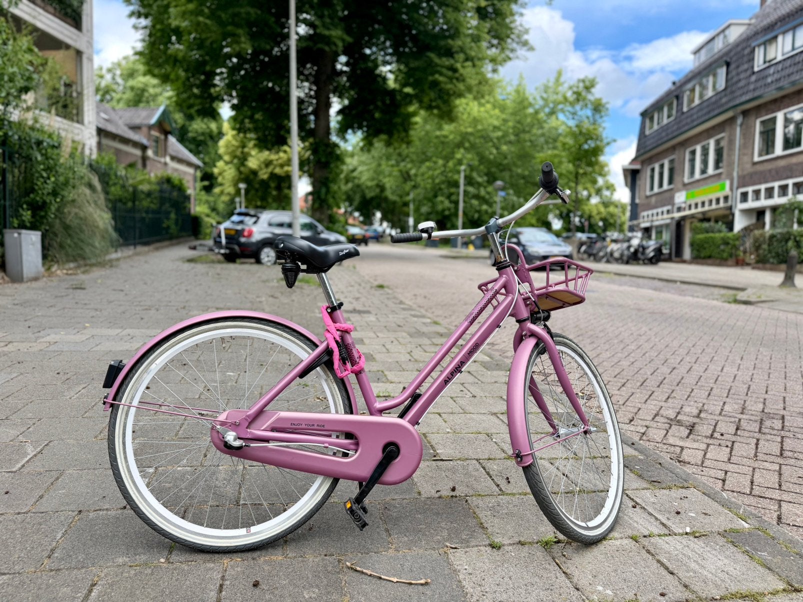 Kinderfiets Alpina Mood, Fietsen en Brommers, Fietsen | Meisjes, Terugtraprem, Gebruikt, Handrem, Ophalen