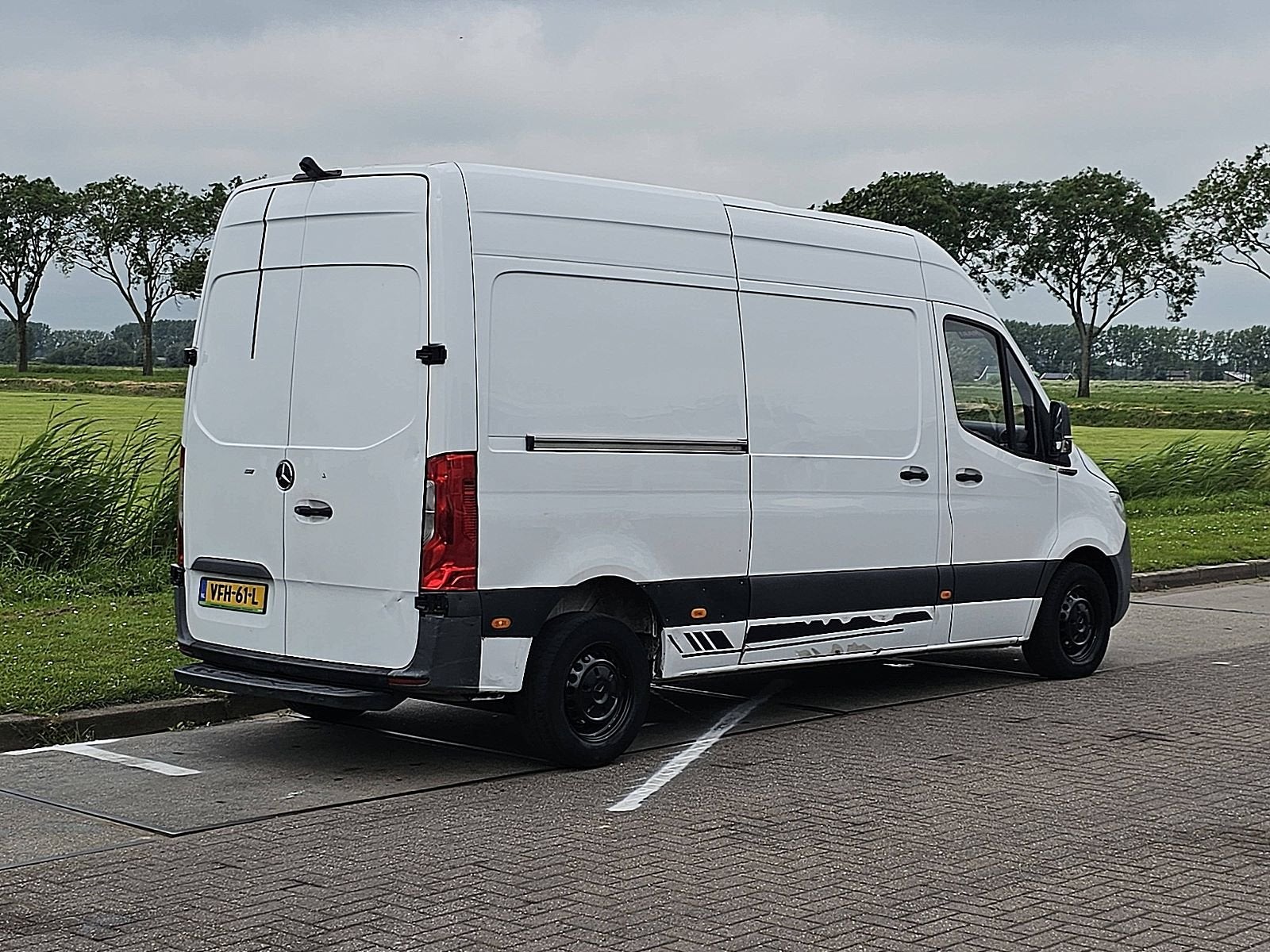 MERCEDES-BENZ SPRINTER, Gebruikt, Euro 6, Elektrische buitenspiegels, Wit