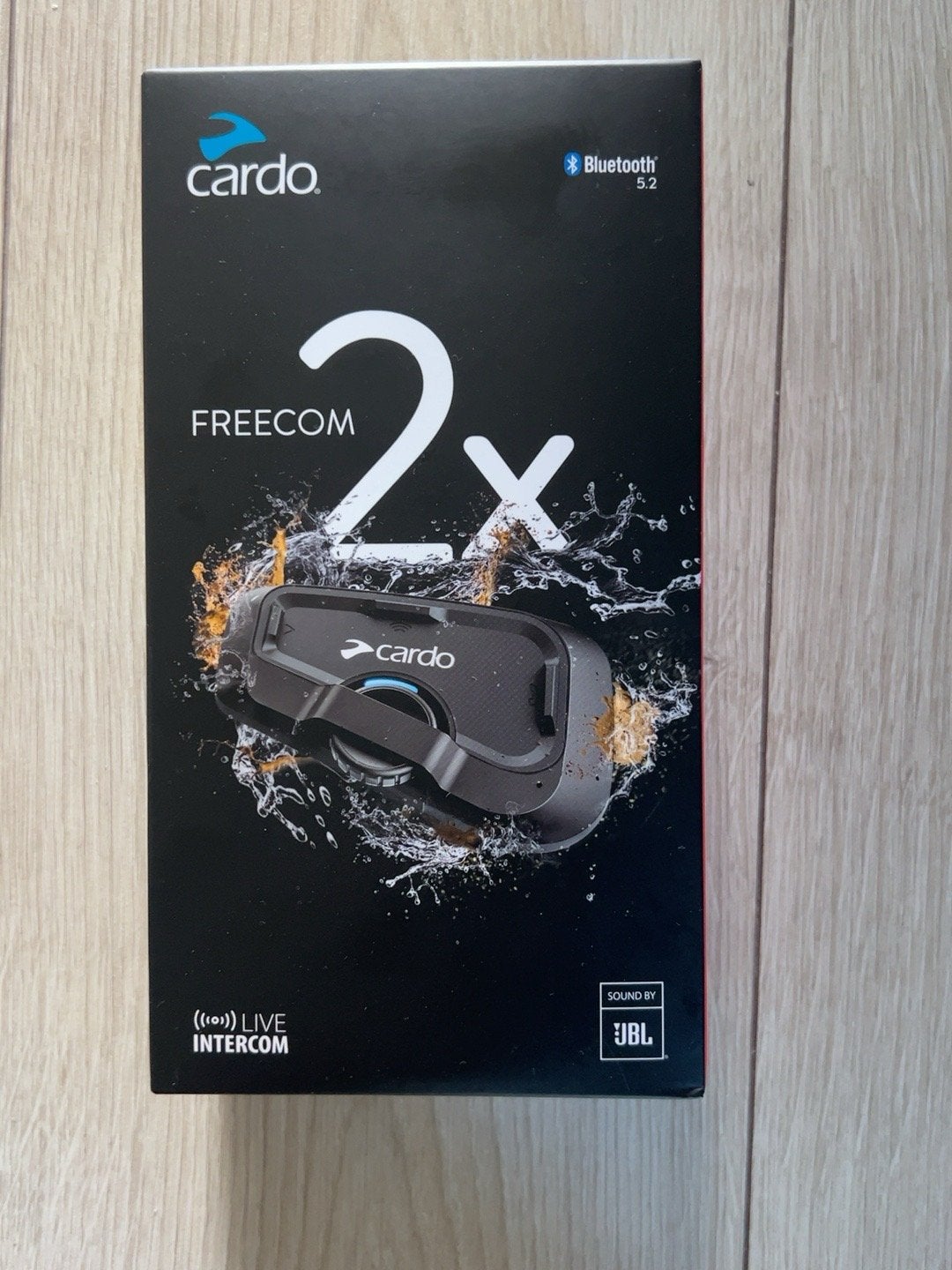 NIEUW Cardo Freecom 2X Single JBL motor intercom + bon, Ophalen, Nieuw