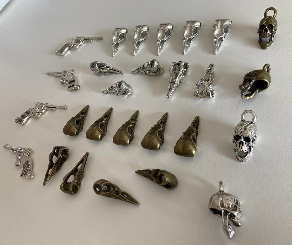 Bedels partij Brons Zilver, Ophalen of Verzenden, Zo goed als nieuw, Bedel