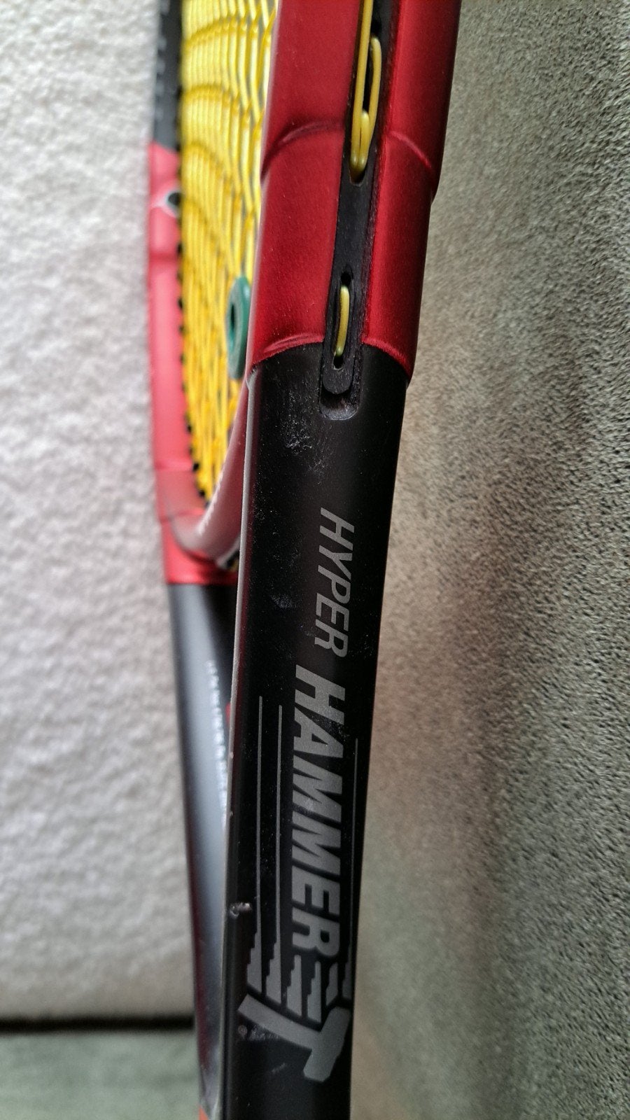 Wilson Hyper Hammer 7.2 tennisracket L3 - Power & Sweetspot, Ophalen, Gebruikt, Wilson, Racket