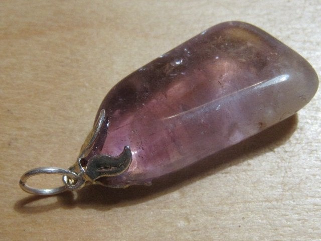 ha. 3x grote edelsteenhanger AMETRIEN (7), Sieraden, Tassen en Uiterlijk, Kettinghangers, Overige voorstellingen, Verzenden, Paars