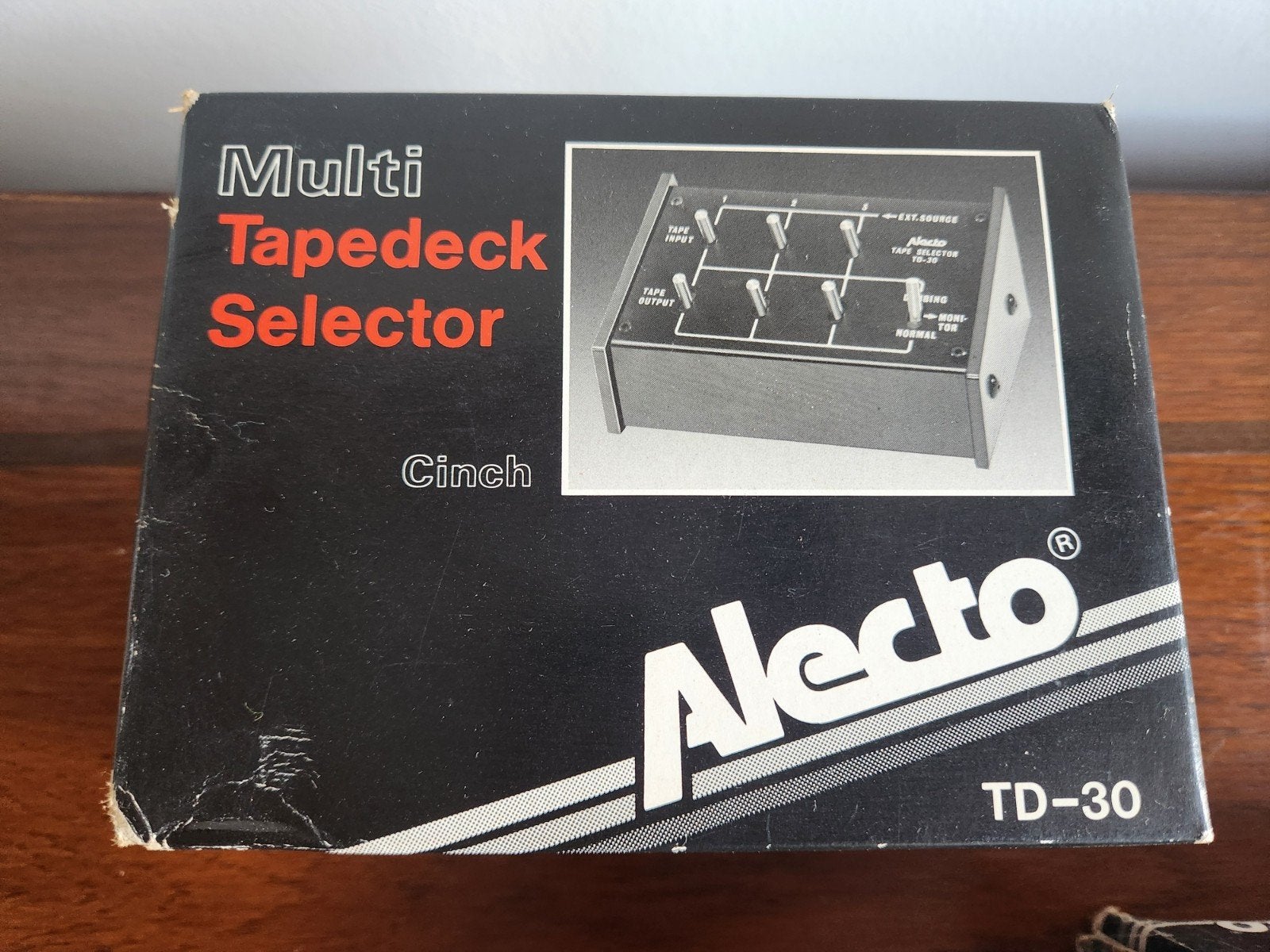 Alecto TD-30 Tape Selector switch box - Vintage jaren '80, Ophalen of Verzenden, Overige merken