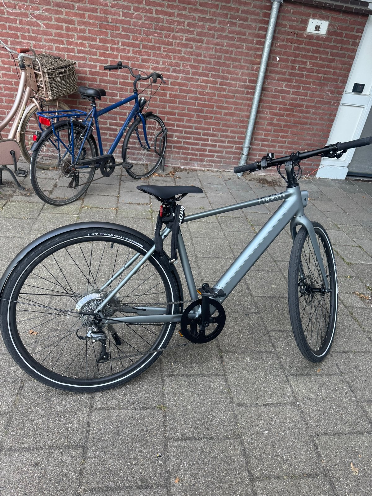 TENWAYS CGO600 PRO E-bike - Stijlvol en Lichtgewicht, Zo goed als nieuw, 51 tot 55 cm, 50 km per accu of meer, Ophalen