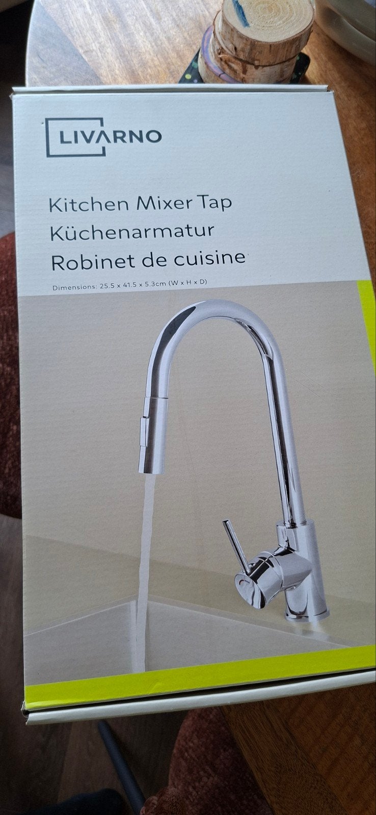 LIVARNO Keukenmengkraan - Nieuw in doos, Overige typen, Ophalen of Verzenden, Metaal, Overige merken