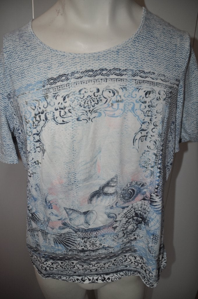 XYZ46 Gerry Weber Tshirt maat 44, Kleding | Dames, T-shirts, Overige kleuren, Maat 42/44 (L), Ophalen of Verzenden, Zo goed als nieuw