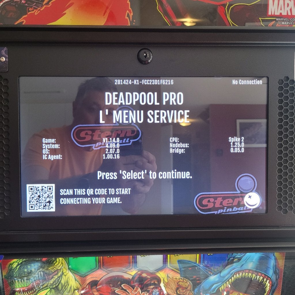Stern Deadpool pro, Verzamelen, Ophalen, Zo goed als nieuw, Flipperkast, Stern