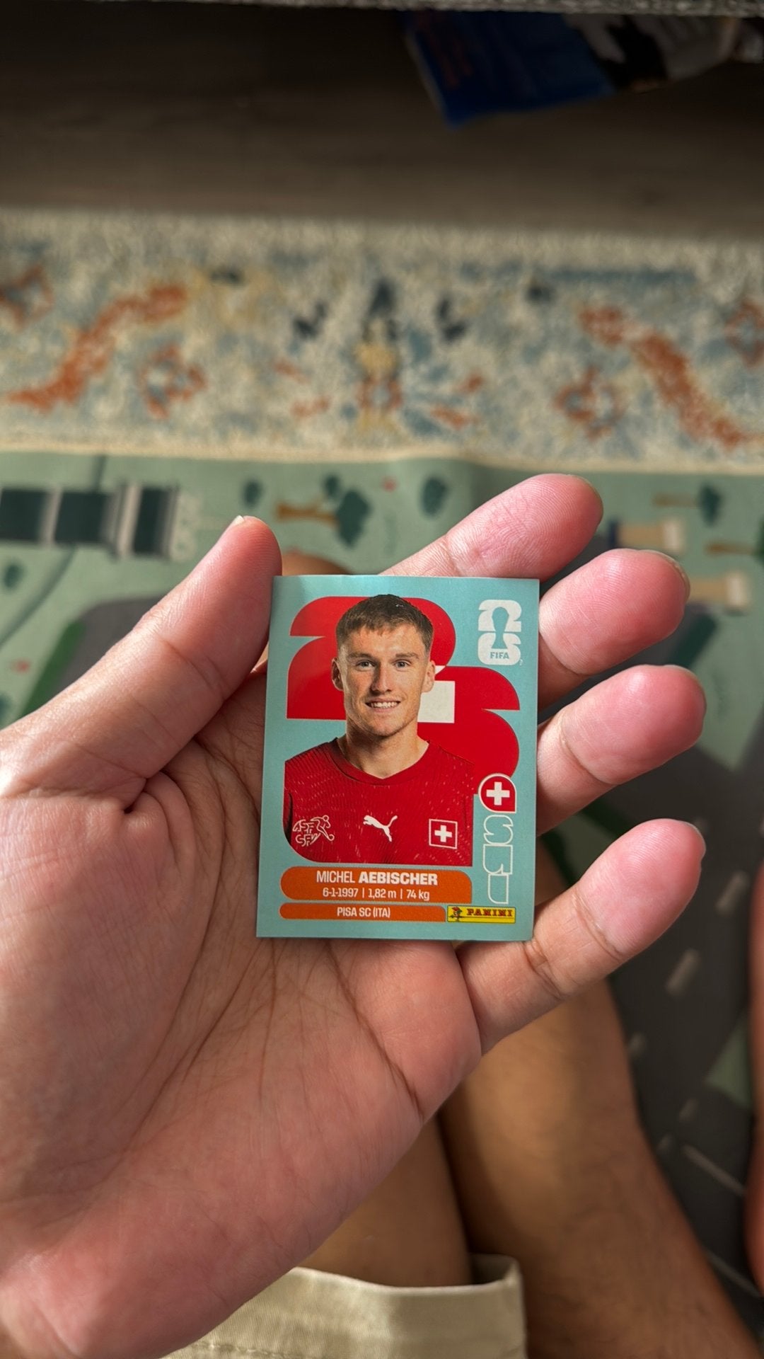 Panini World Cup 2026 Sticker / Michel Aebischer, Ophalen, Winkel, Super of Benzinepomp, Zegels, Bonnen of Punten