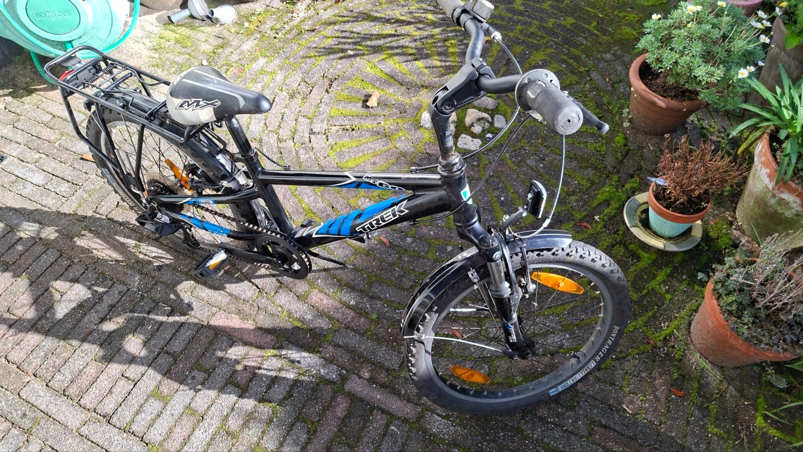 Leuke, stoere en goede kinder fiets 4t8 j., Gebruikt, Velgrem, Ophalen of Verzenden, Minder dan 16 inch