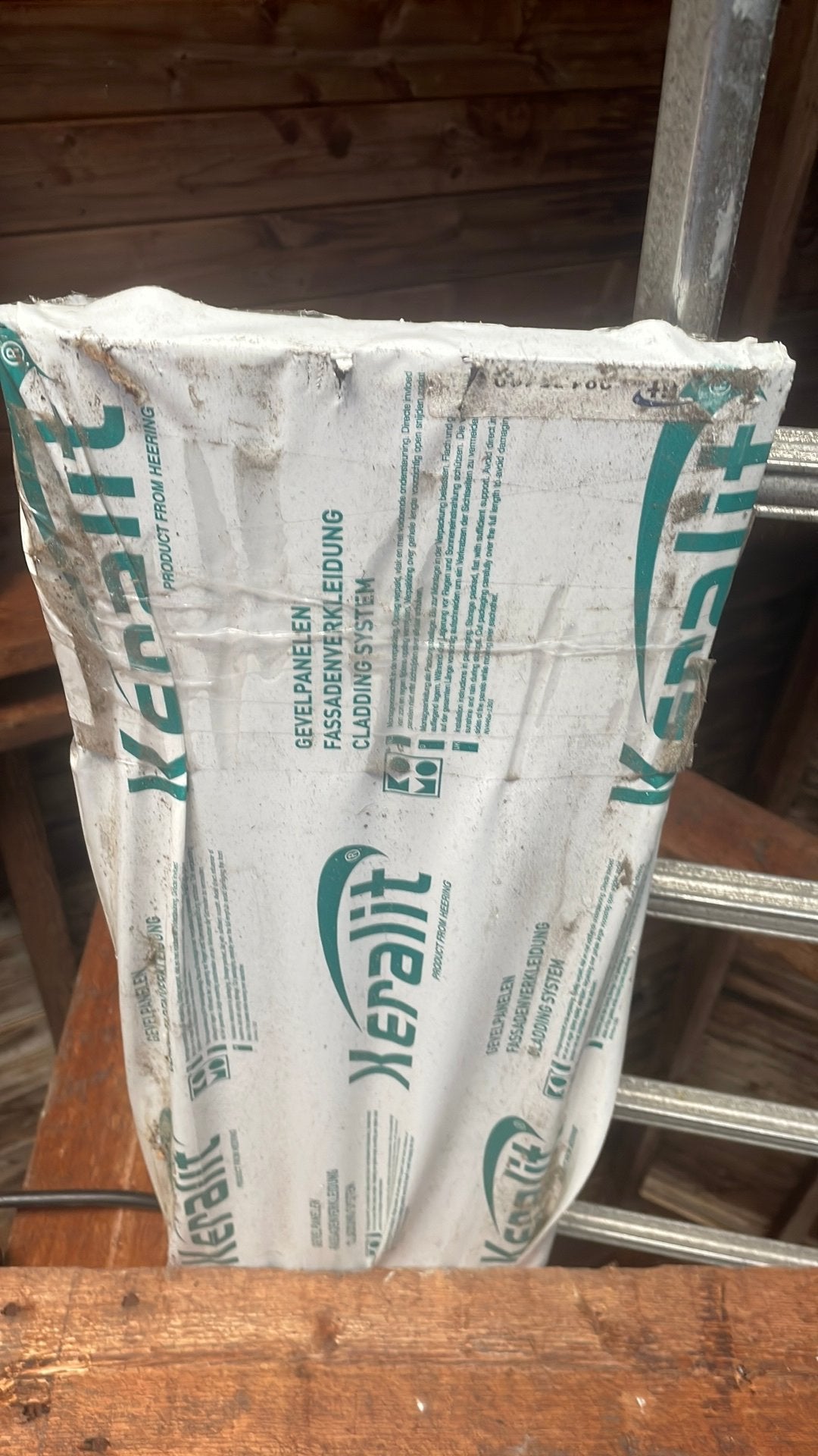 Keralit sponningdeel 177 mm groen 6009, Ophalen, Nieuw