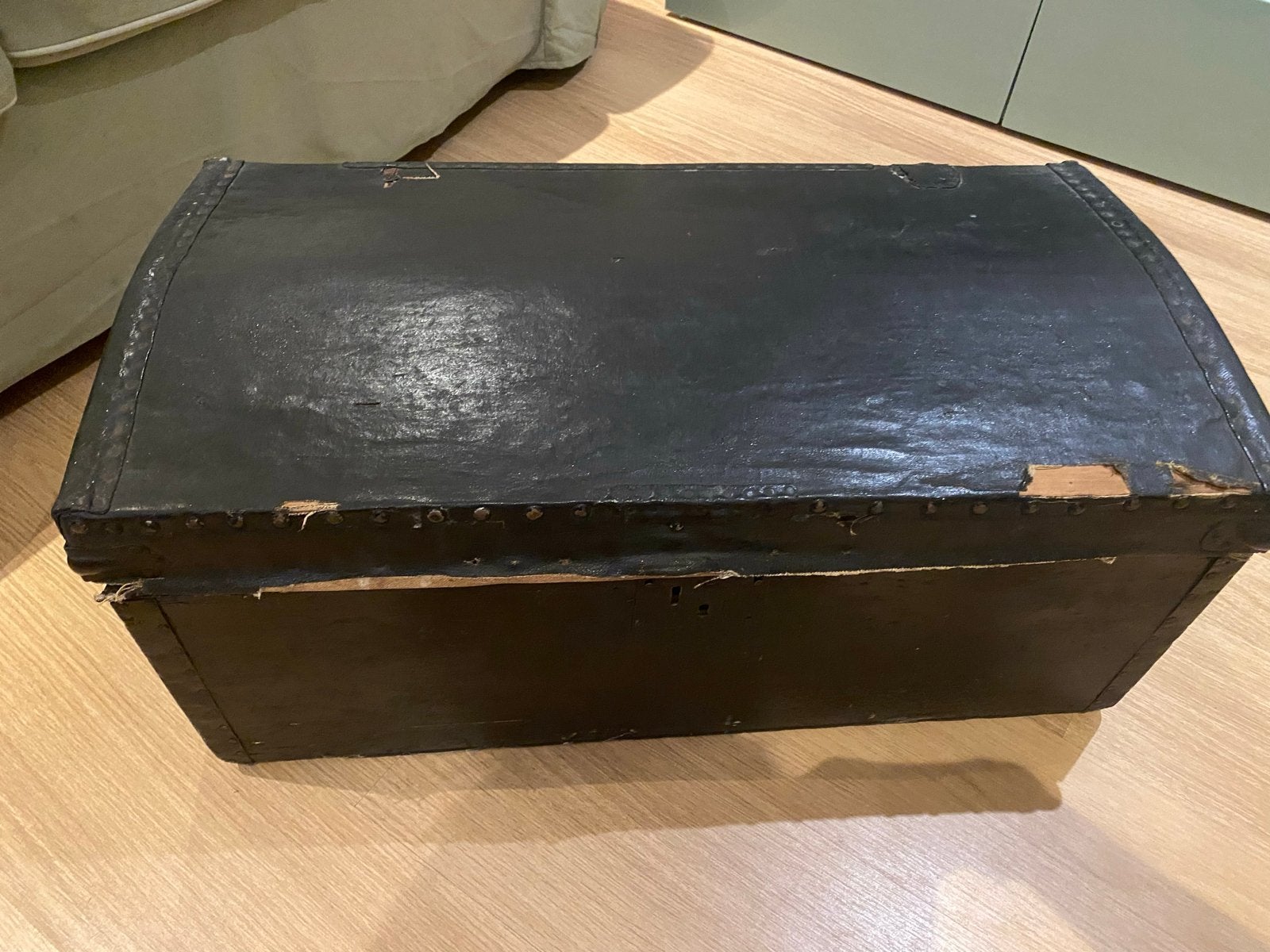 Ouderwetse piratenkist - Leuk voor kinderen, Huis en Inrichting, Woonaccessoires | Kisten, Ophalen, Minder dan 50 cm, Gebruikt