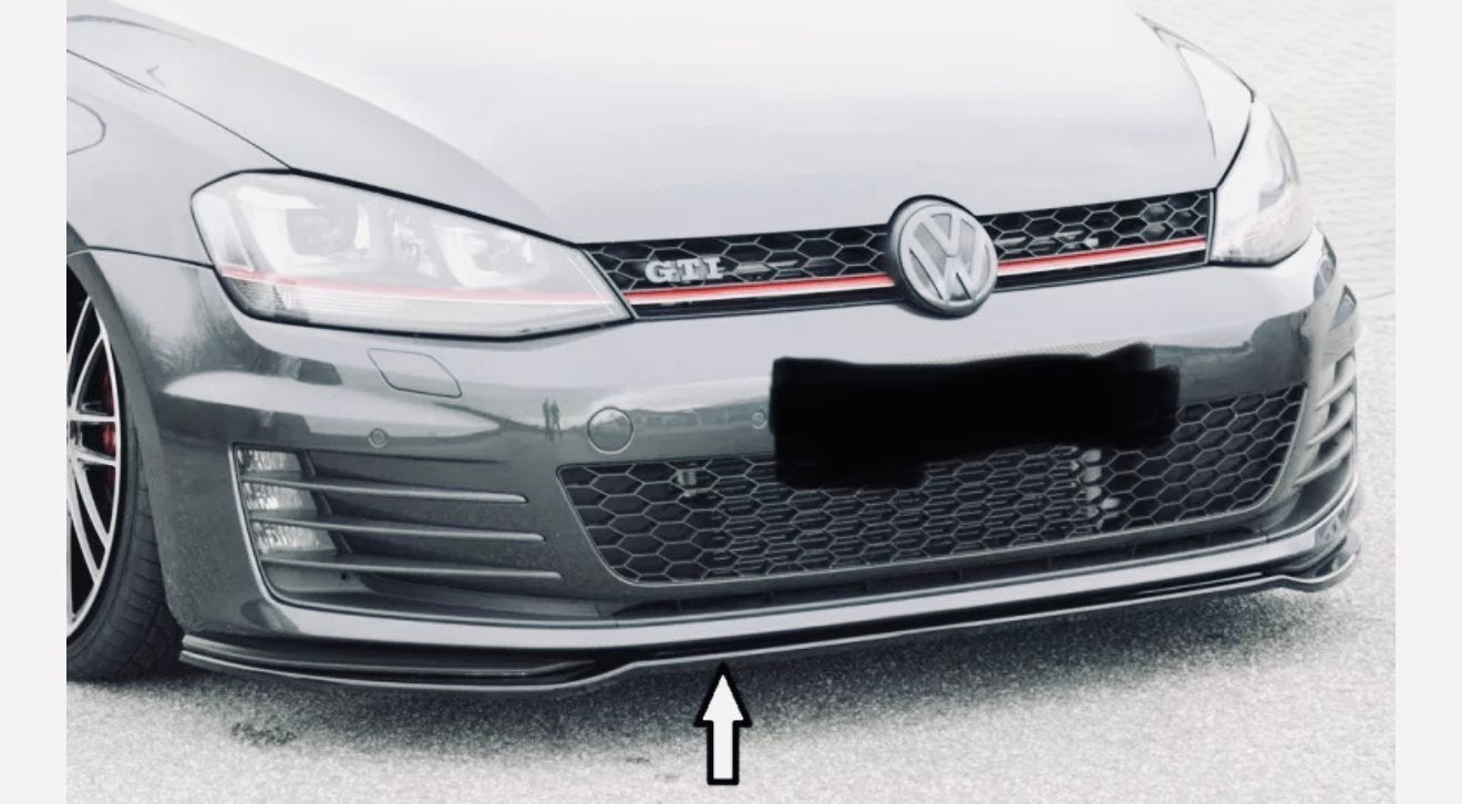 Golf 7 voorsplitter alleen voor GTI VW Golf 7, Ophalen, Nieuw, Voor, Bumper