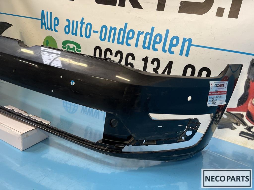 VOLKSWAGEN GOLF 7 GTE FACELIFT BUMPER VOORBUMPER ORIGINEEL, Gebruikt, -, Volkswagen, -