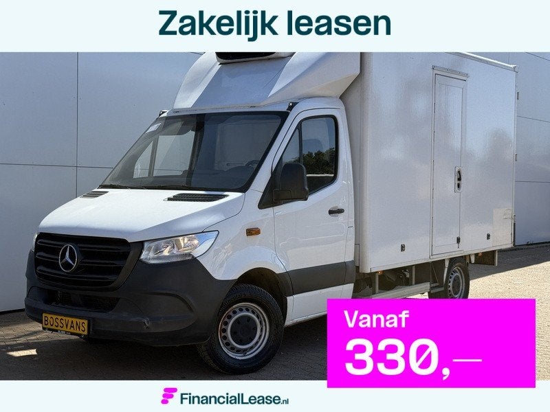 Mercedes-Benz Sprinter 315 1.9 CDI 150PK Koelwagen Carrier V, Gebruikt, Zwart, 4 cilinders, 150 pk