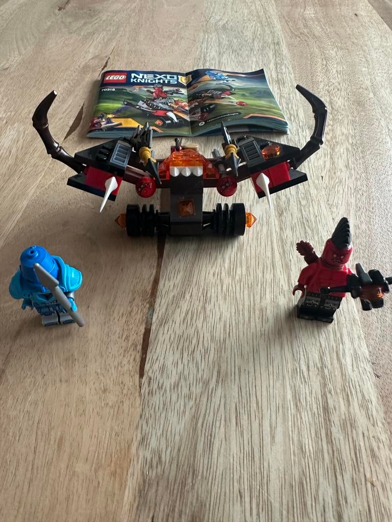 LEGO Nexo Knights set 70318 - De Globwerper, Ophalen of Verzenden, Zo goed als nieuw
