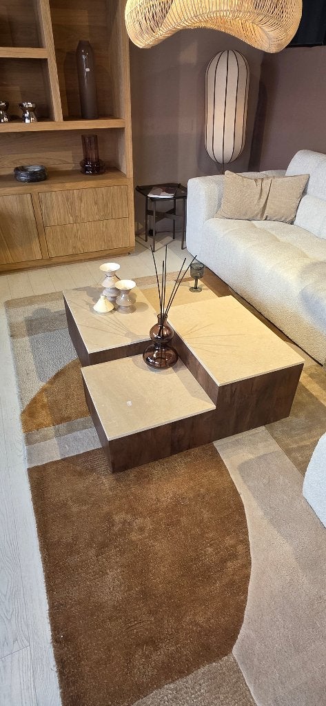 Salontafel Quido | Marmer en Hout Nu met Showmodel korting!