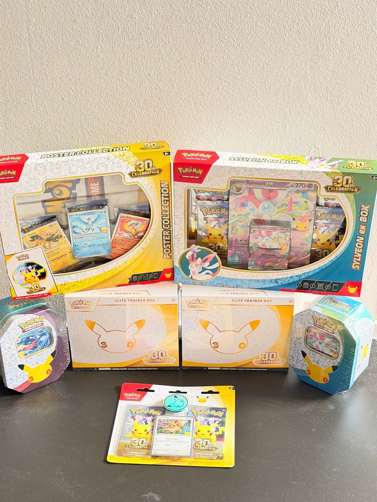 Pokémon 30th year Anniversary Pokemon