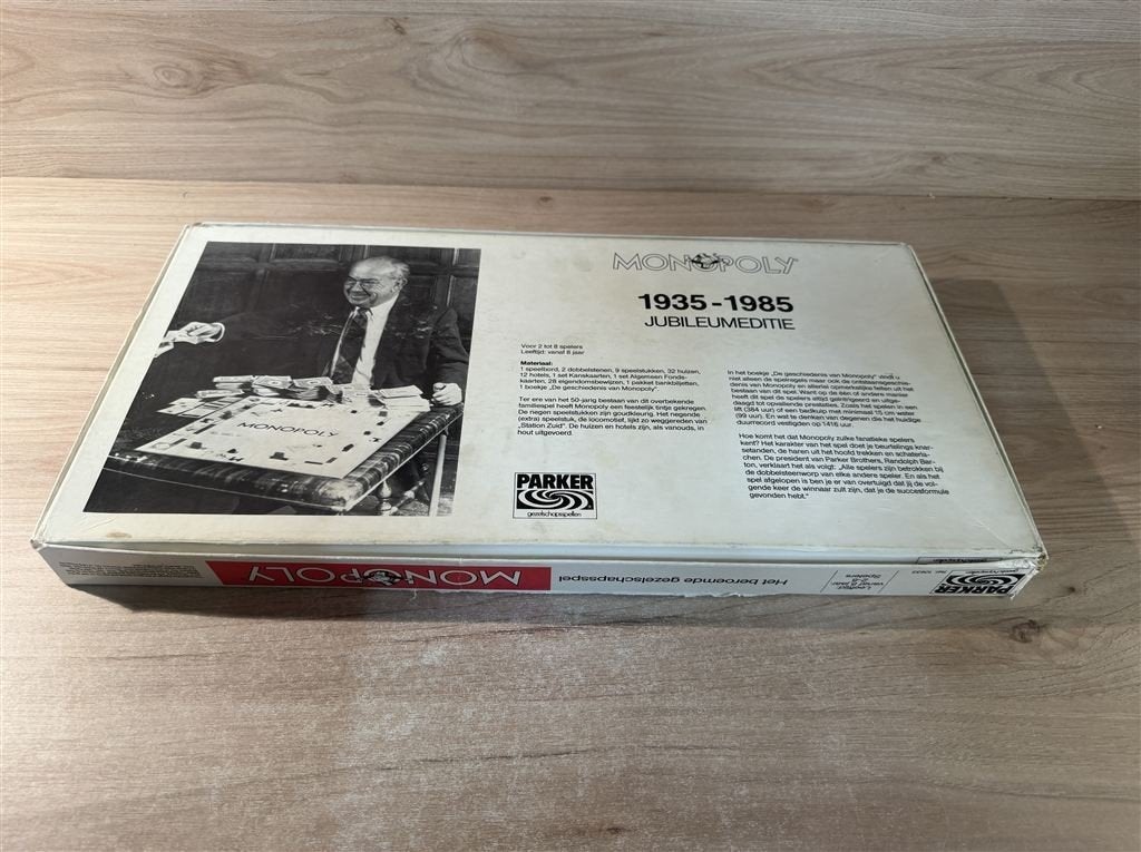 monopoly 50 jaar editie - s6774, Verzenden, Zo goed als nieuw