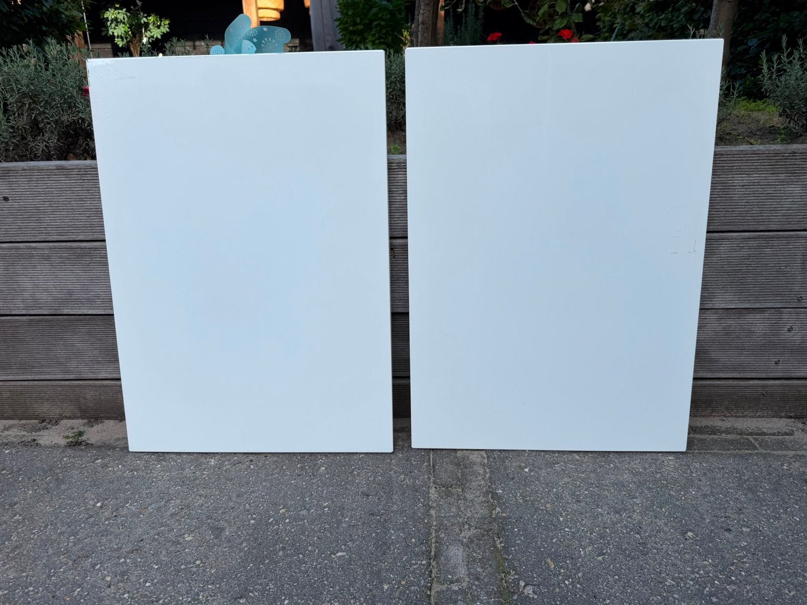 Ikea witte planken (2 stuks), Ophalen, Gebruikt