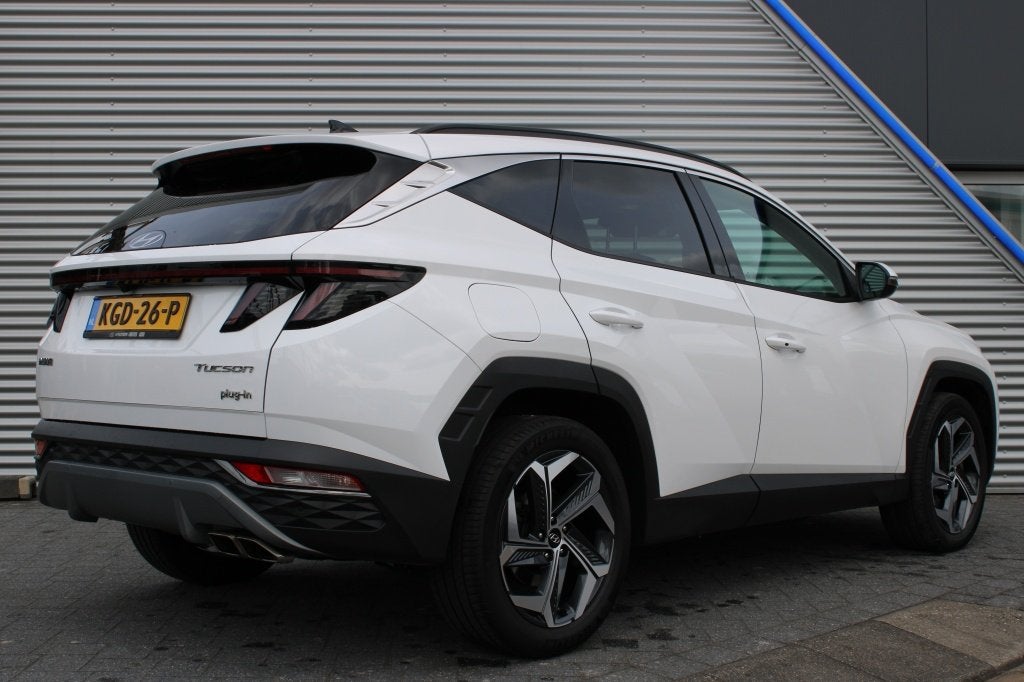 Hyundai Tucson 1.6 T-GDI PHEV Comfort Smart | Stoel -/Stuurw, Auto's, Automaat, Stof, Gebruikt, Zwart