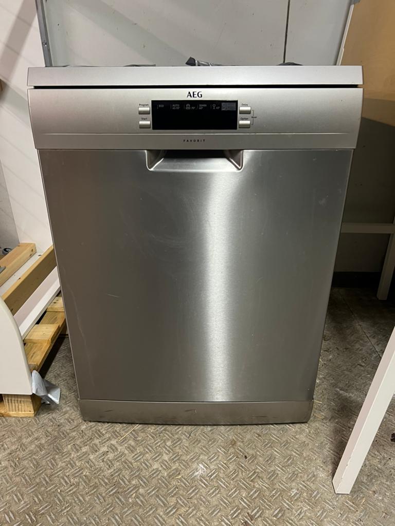 AEG vrijstaande vaatwasser. Geen inbouw, Witgoed en Apparatuur, Vaatwasmachines, Ophalen, Zo goed als nieuw
