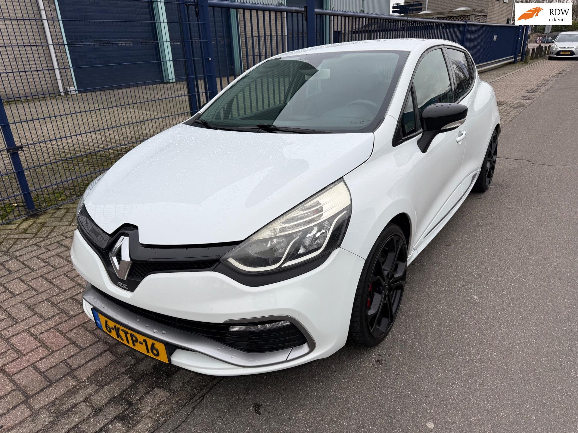 Renault Clio 1.6 R.S AUT. *CLIMA*LEER*18 INCH*AKTIEPRIJS!, Euro 5, 1618 cc, Gebruikt, Zwart