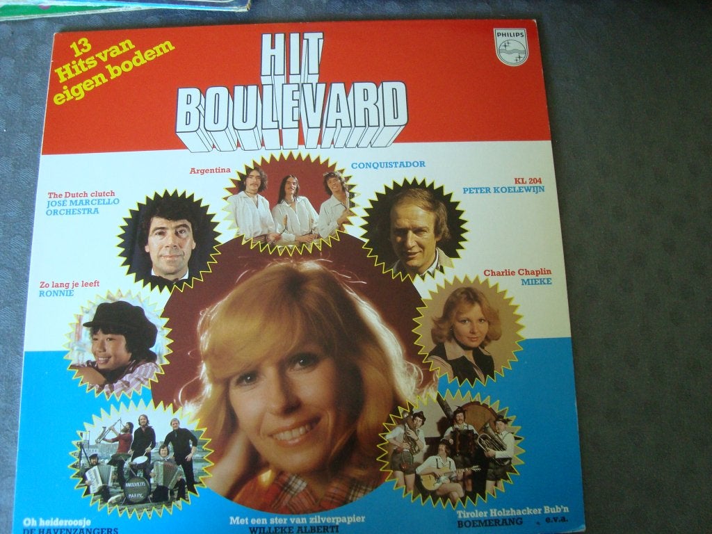 Hit boulevard, Ophalen of Verzenden, Zo goed als nieuw, 12 inch, Levenslied of Smartlap