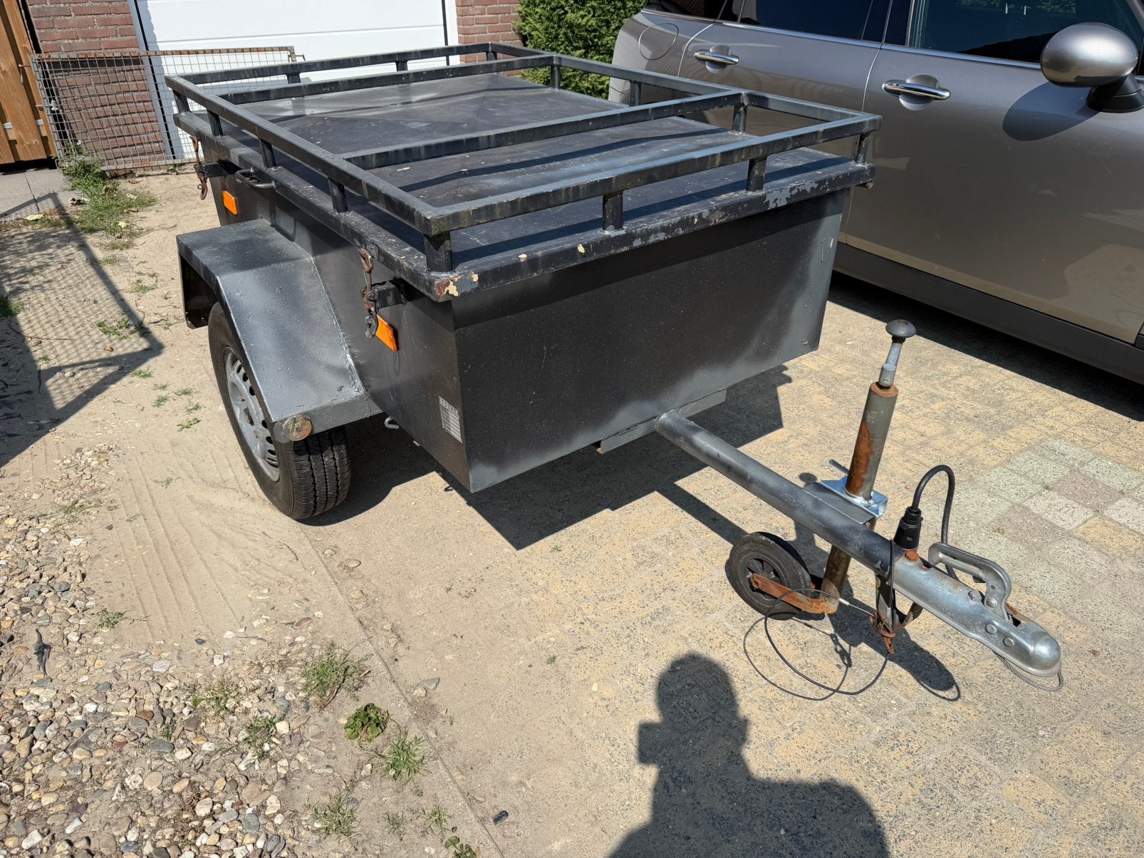 Aanhangwagen / bagage aanhanger, Ophalen, Gebruikt