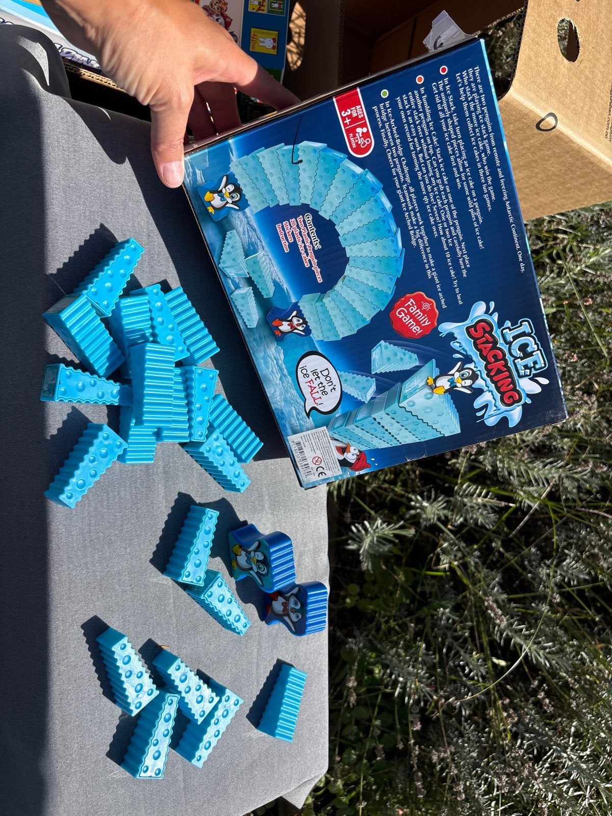 Ice Stacking Family Game - Pinguïn Stapelspel, Ophalen of Verzenden, Zo goed als nieuw, Jongen of Meisje