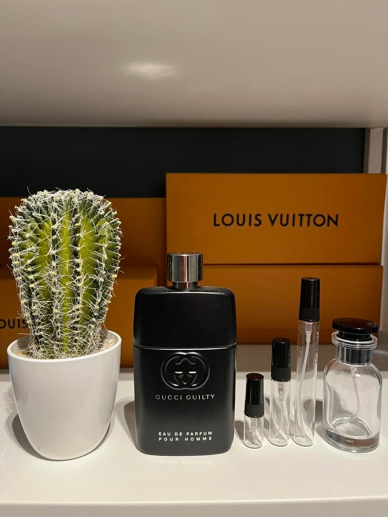 Gucci Guilty EDP sample/tester/decant, Sieraden, Tassen en Uiterlijk, Uiterlijk | Parfum, Zo goed als nieuw, Ophalen of Verzenden