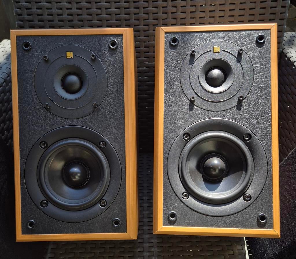 KEF Cresta 1 Speakers - Hoge Kwaliteit Boekenplank Speakers, Overige merken, Ophalen of Verzenden, Zo goed als nieuw, Minder dan 60 watt