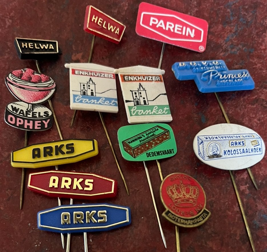 13 speldjes Helwa Parein Arks Enkhuizer DOVO Look’s Ophey, Verzamelen, Ophalen of Verzenden, Zo goed als nieuw, Overige onderwerpen