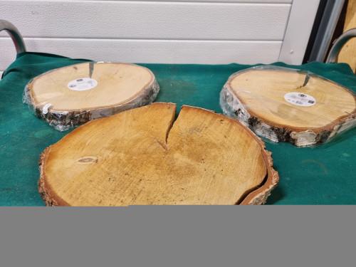 berkenhout schijven drie stuks, Ophalen of Verzenden, 'T Olde Gre-j, Info@toldegrej.nl, Endepoelstraat 20f Didam