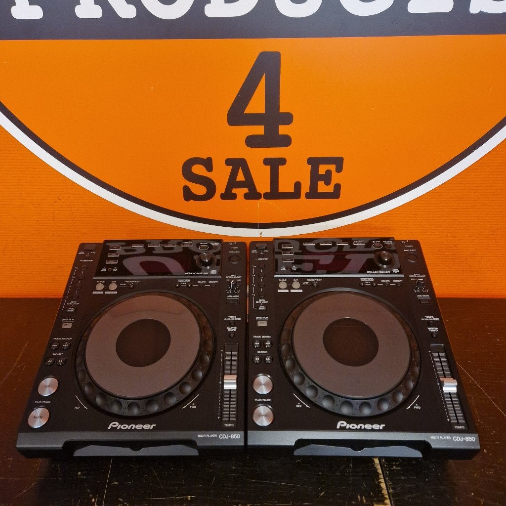 Pioneer CDJ850 DJ Multiplayer Set  | Nu voor € 849,99, Ophalen, Zo goed als nieuw, Pioneer